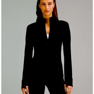 Lululemon define jacket size 10 black.